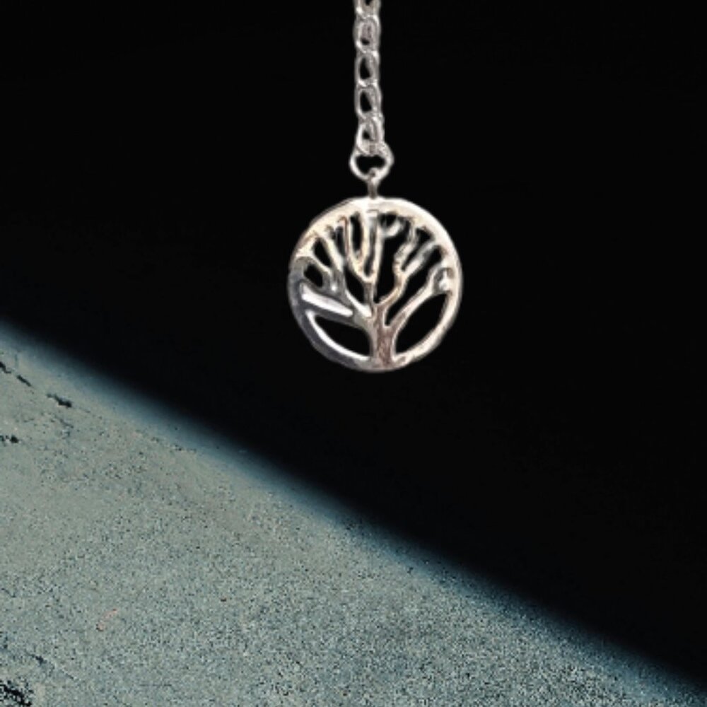 Tree of Life Silver Plated Necklace Handmade - Picture 11 of 17